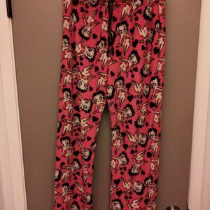 DISNEY'S BETTY BOOP LOUNGE PANTS SIZE MEDIUM